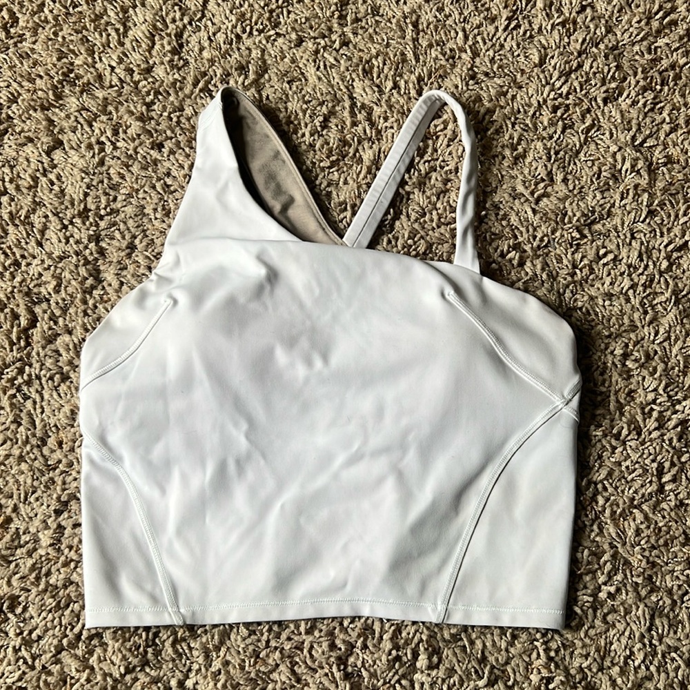 White Lululemon Tank